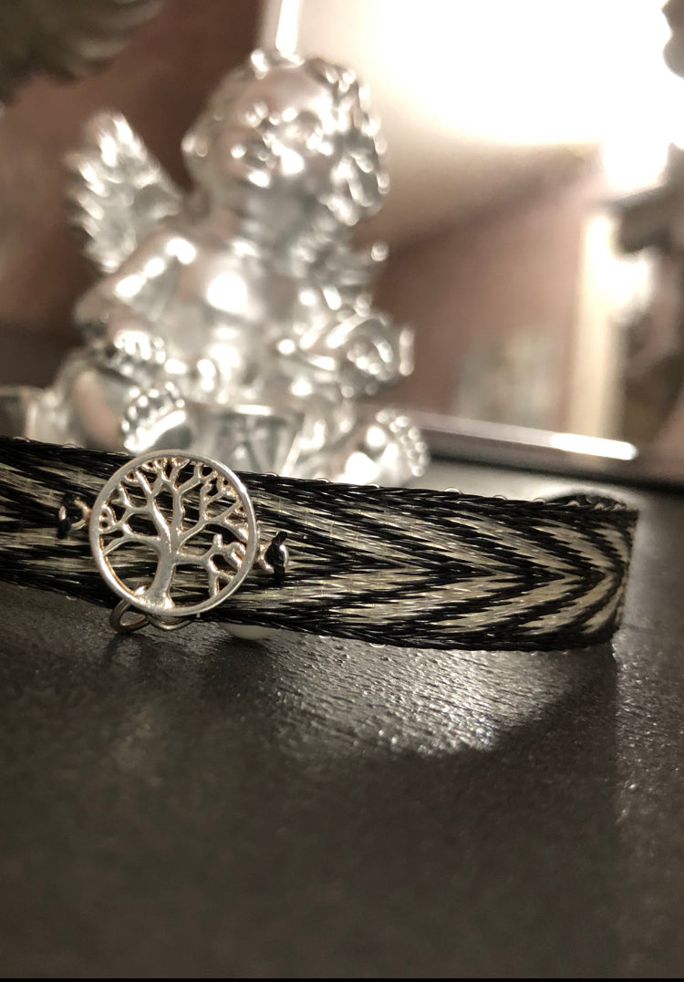 bracelet crin de cheval