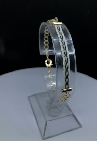 Bracelet en crin de cheval