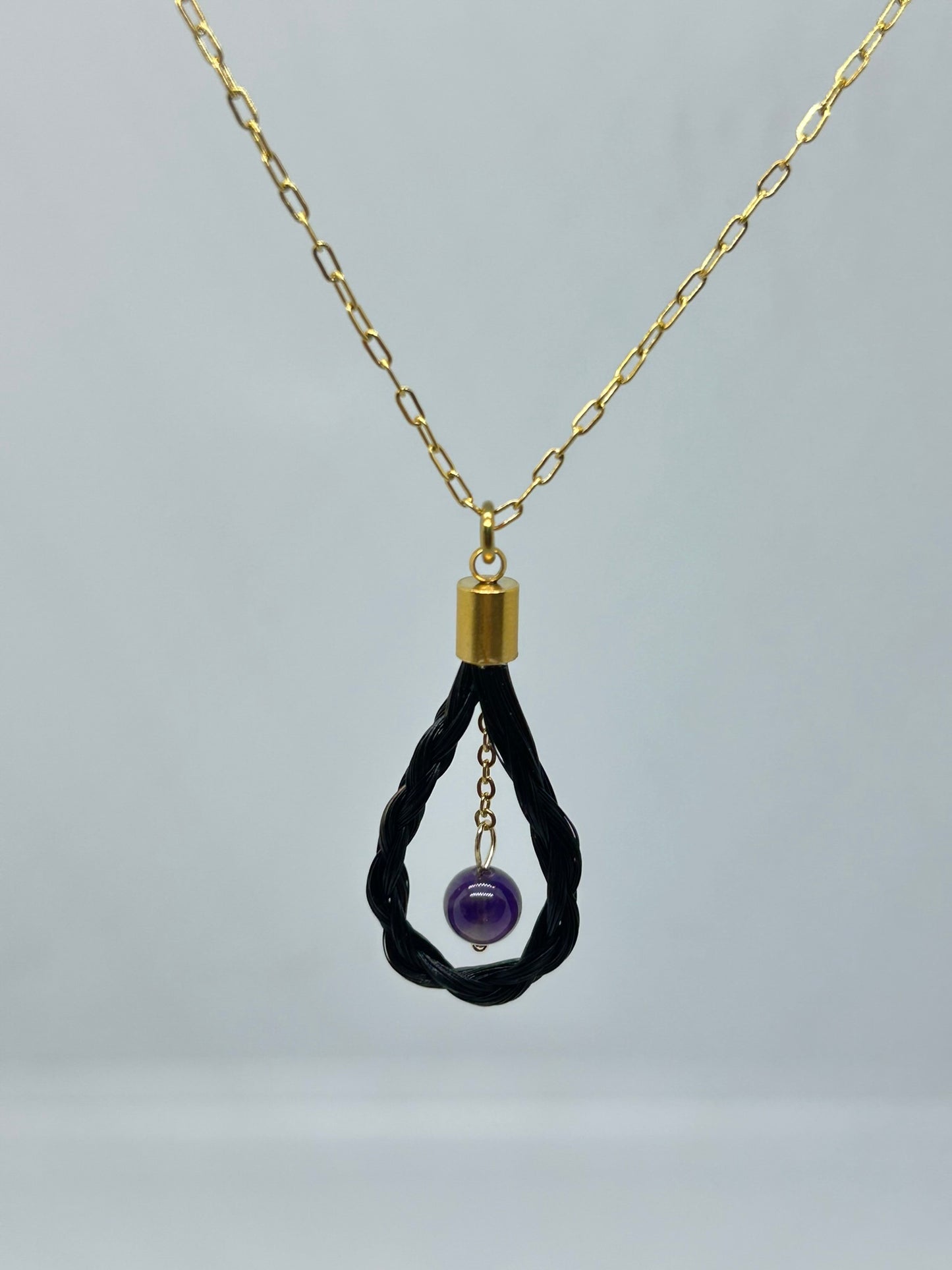 Pendentif en crin de cheval Ineya
