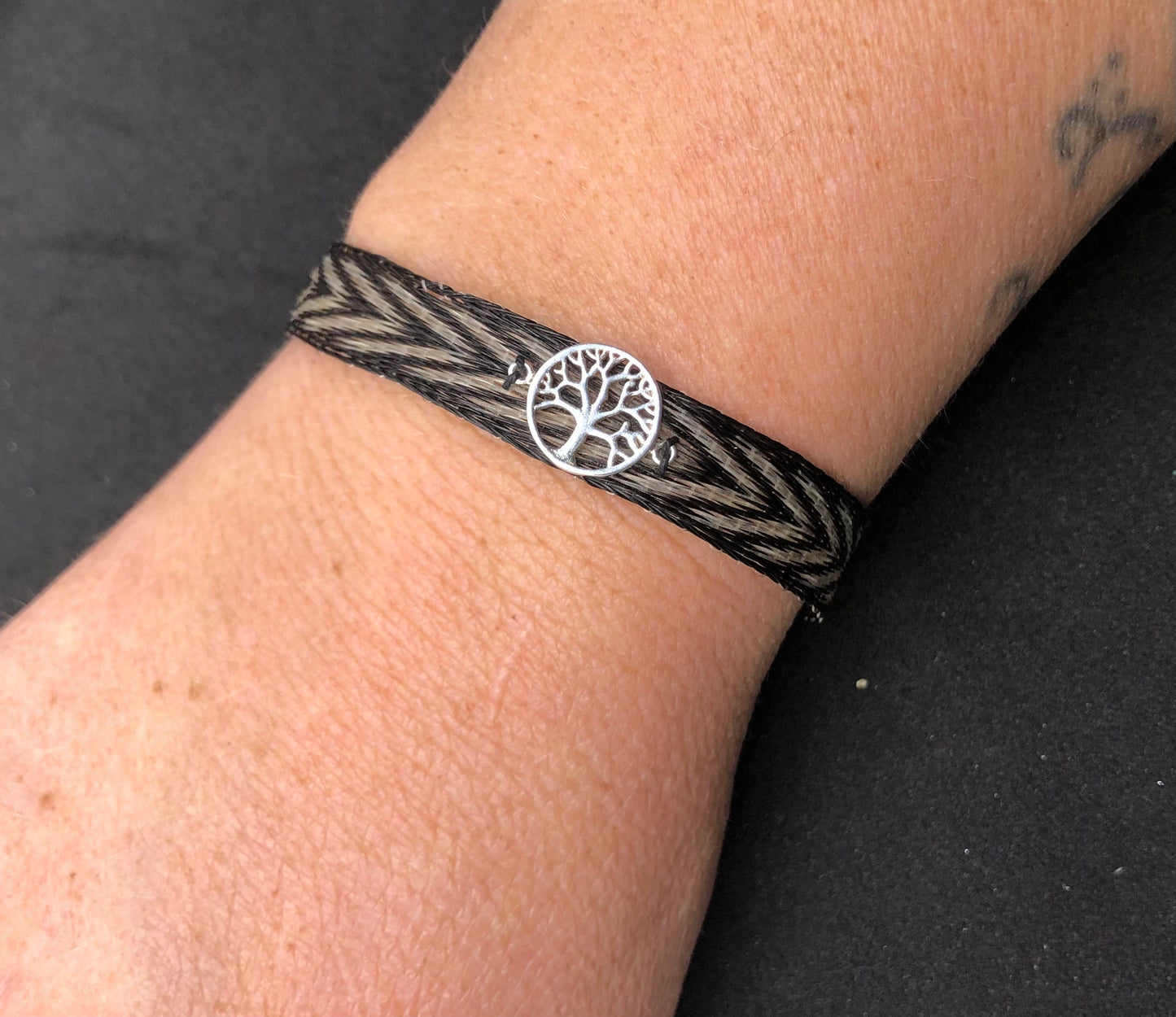 bracelet crin de cheval