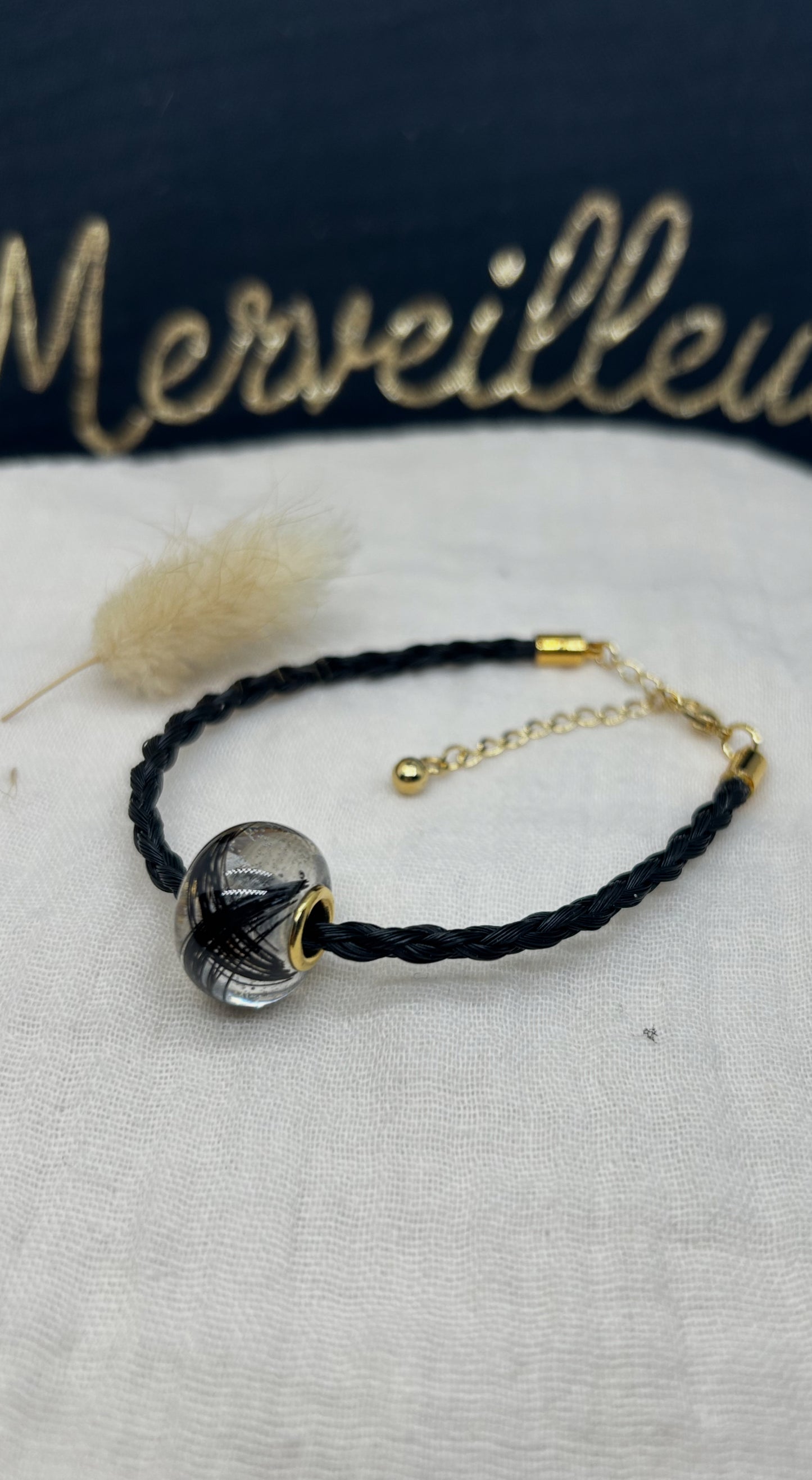Bracelet Maxelia - Bracelet en crin de cheval