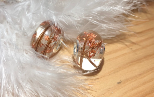 perle en crin de cheval pour bracelet pandora
