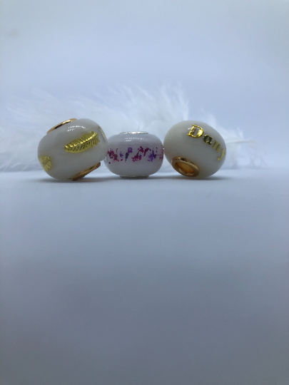 Perle Trésor lait maternel adaptable bracelet Pandora