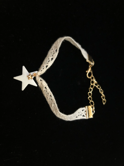 Bracelet Gabrielle étoile lait Maternel
