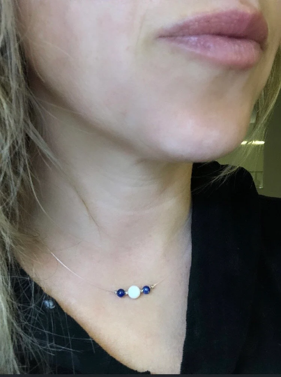 Collier Shadow - Perle de lait Maternel