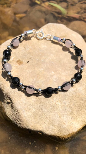 Bracelet en crin de cheval Horse 3D