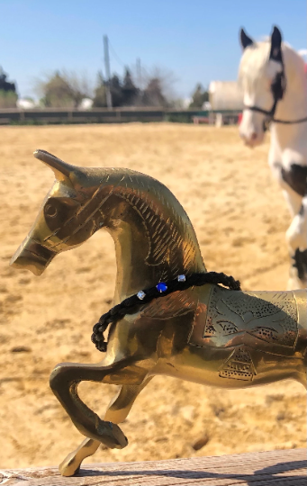 Bracelet crin de cheval - Bright