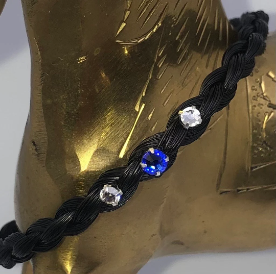 Bracelet crin de cheval - Bright