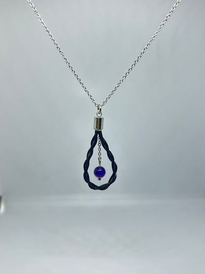 Pendentif en crin de cheval Ineya