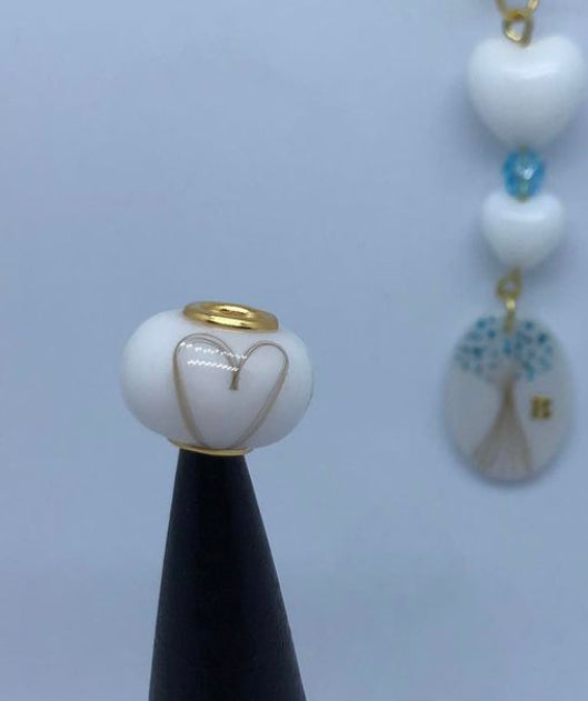 Perle lait maternel pour bracelet Pandora