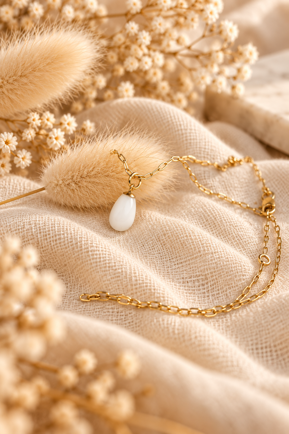 Collier Goutte de Lait – Bijou au lait maternel.